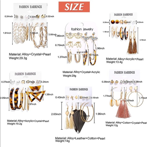 Earrings Bundle <<36 pairs>> - Picture 2 of 4